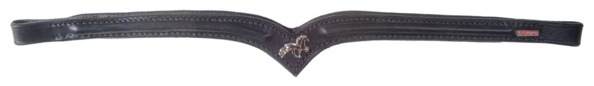Karlslund Pannband med häst-emblem