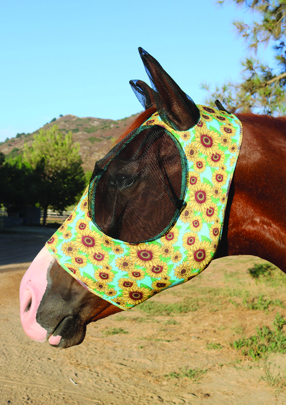 Comfort Fit Fly Mask Sunflower